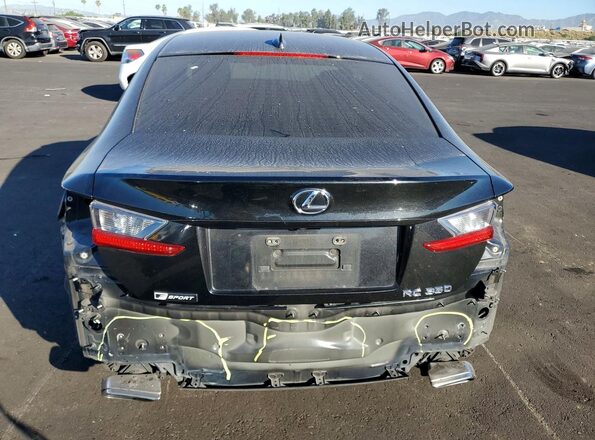 JTHHZ5BC7J5018768 2018 LEXUS RC Black Vista trasera