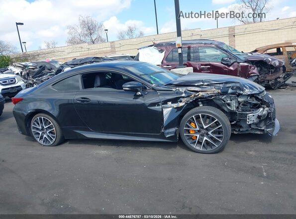 JTHHZ5BC9J5019081 2018 LEXUS RC 350 Black სალონის 360-გრადუსიანი ხედი