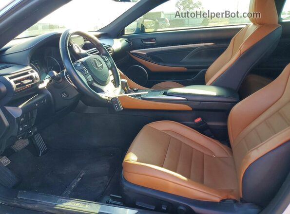 JTHHZ5BCXK5019396 2019 LEXUS RC White Вид салону спереду