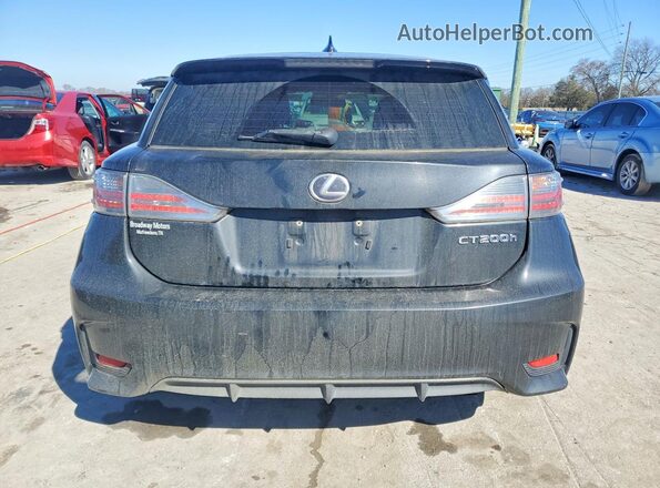 JTHKD5BH0H2290140 2017 LEXUS CT Black Widok z tyłu