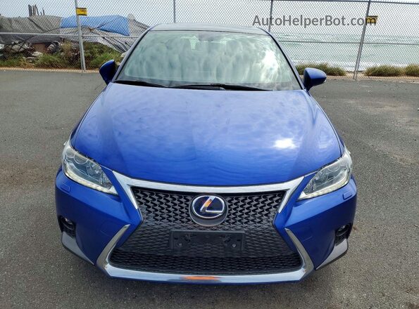 JTHKD5BH4G2265434 2016 LEXUS CT Blue Դիմացի տեսք
