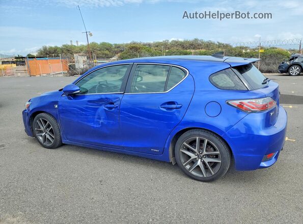 JTHKD5BH4G2265434 2016 LEXUS CT Blue Հետևի ձախ