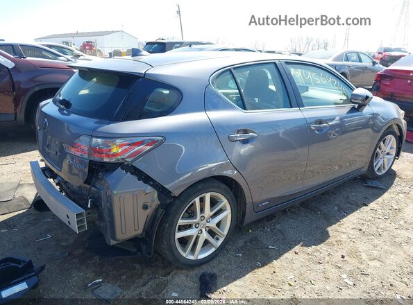 JTHKD5BH4H2295678 2017 LEXUS CT Gray Задня права чверть