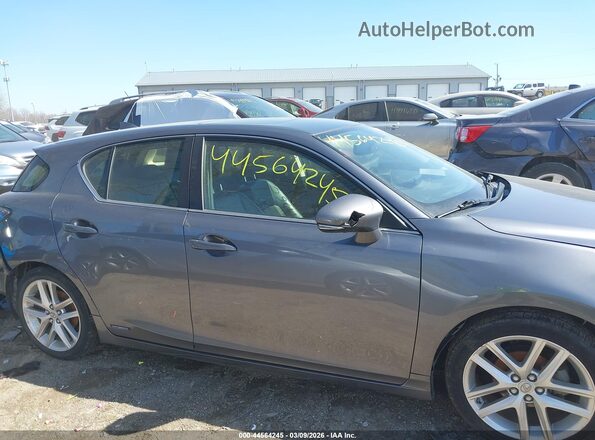 JTHKD5BH4H2295678 2017 LEXUS CT Gray Вид щитка приладів