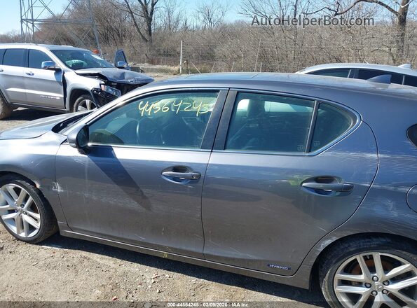 JTHKD5BH4H2295678 2017 LEXUS CT Gray Вид задньої частини салону