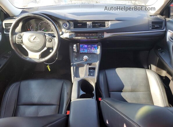 JTHKD5BH5G2254605 2016 LEXUS CT Black Vista del salpicadero