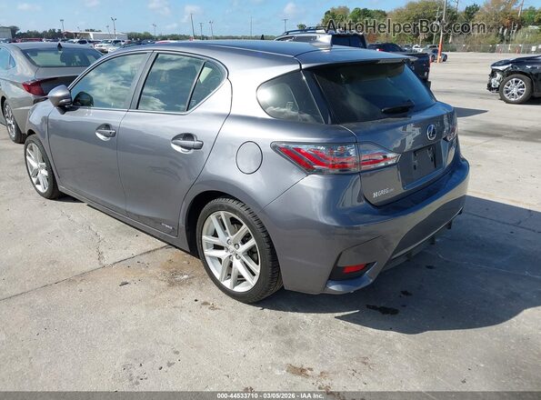 JTHKD5BH5G2264874 2016 LEXUS CT 200H Черный Задняя левая четверть