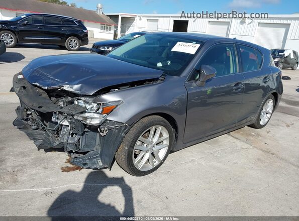 JTHKD5BH5G2264874 2016 LEXUS CT 200H Черный Передняя левая четверть