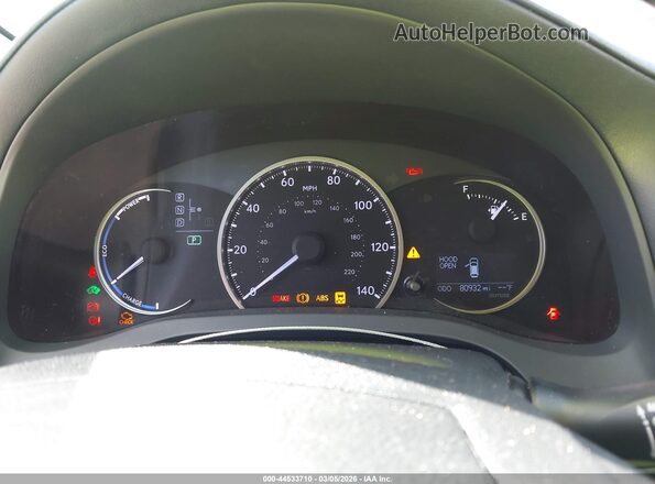 JTHKD5BH5G2264874 2016 LEXUS CT 200H Черный Вид задних сидений