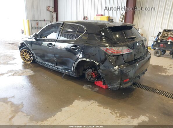 JTHKD5BH6H2291258 2017 LEXUS CT Black Tył lewy