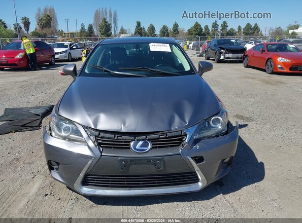 JTHKD5BH8H2288944 2017 LEXUS CT Gray Widok zestawu wskaźników