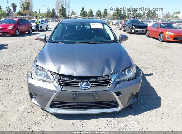 JTHKD5BH8H2288944 2017 LEXUS CT Gray Widok z przodu