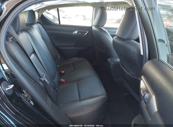 JTHKD5BHXG2263364 2016 LEXUS CT 200H Black Widok naklejki z numerem VIN