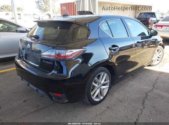 JTHKD5BHXG2263364 2016 LEXUS CT 200H Black Tył prawy