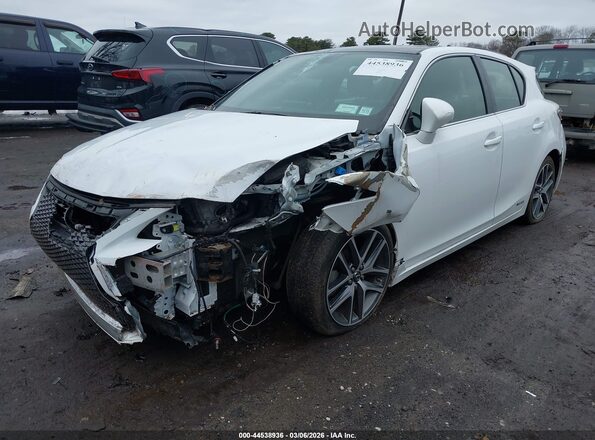 JTHKD5BHXG2266894 2016 LEXUS CT 200H Белый Передняя левая четверть