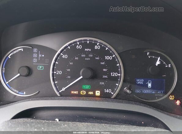 JTHKD5BHXG2266894 2016 LEXUS CT 200H Белый Вид задних сидений