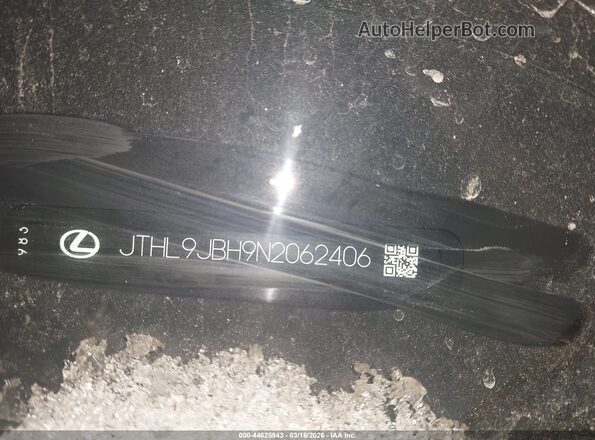 JTHL9JBH9N2062406 2022 LEXUS UX 250H Gray Շարժիչի բաժամունքի տեսք