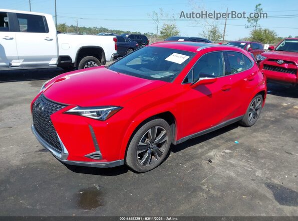 JTHP3JBH1N2049653 2022 LEXUS UX 200 Red Передня ліва чверть