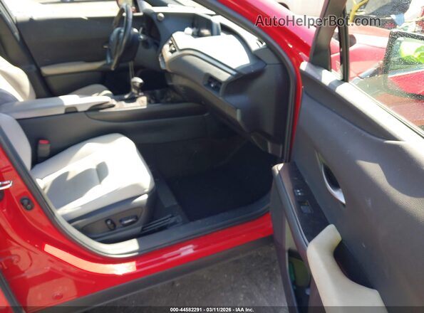 JTHP3JBH1N2049653 2022 LEXUS UX 200 Red Вид салону спереду