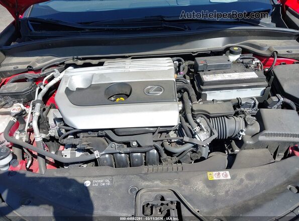 JTHP3JBH1N2049653 2022 LEXUS UX 200 Red Вид ззаду