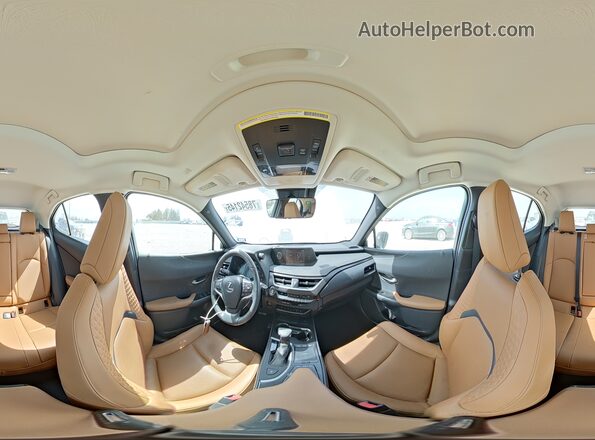 JTHP3JBH7M2040678 2021 LEXUS UX White 360 interior view