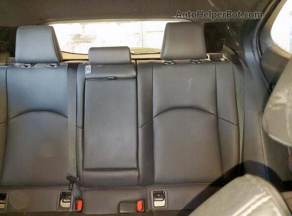 JTHP3JBHXL2031164 2020 LEXUS UX Silver Rear seats view