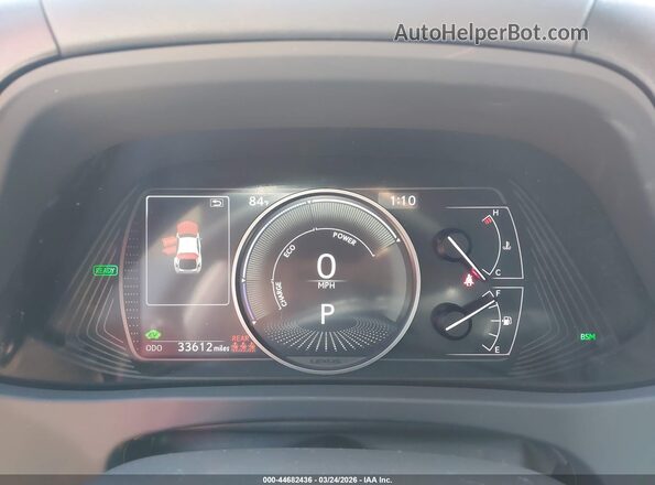 JTHP6JBH1R2188131 2024 LEXUS UX 250H Red Вид задніх сидінь