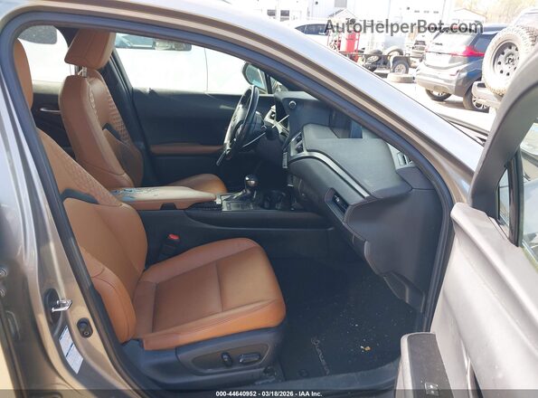 JTHP9JBH1L2020360 2020 LEXUS UX 250H Gray Widok wnętrza z przodu