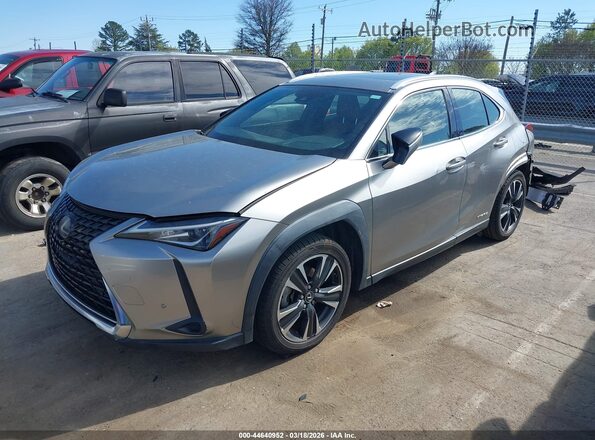 JTHP9JBH1L2020360 2020 LEXUS UX 250H Gray Przód lewy