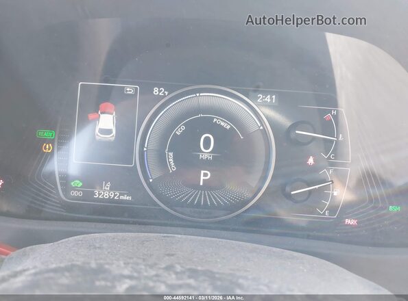 JTHP9JBH1P2070410 2023 LEXUS UX 250H Gray Widok tylnych siedzeń