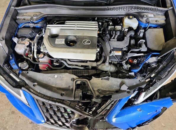 JTHP9JBH2N2061938 2022 LEXUS UX Blue Vista interior trasera