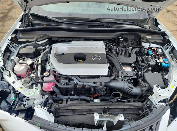 JTHP9JBH2R2074114 2024 LEXUS UX White Սալոնի հետևի տեսք