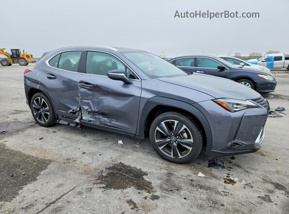 JTHP9JBH3M2040790 2021 LEXUS UX Gray Передня права чверть