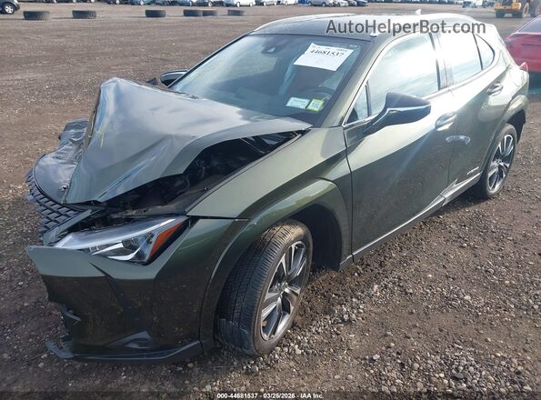 JTHP9JBH5N2055874 2022 LEXUS UX 250H Green Przód lewy