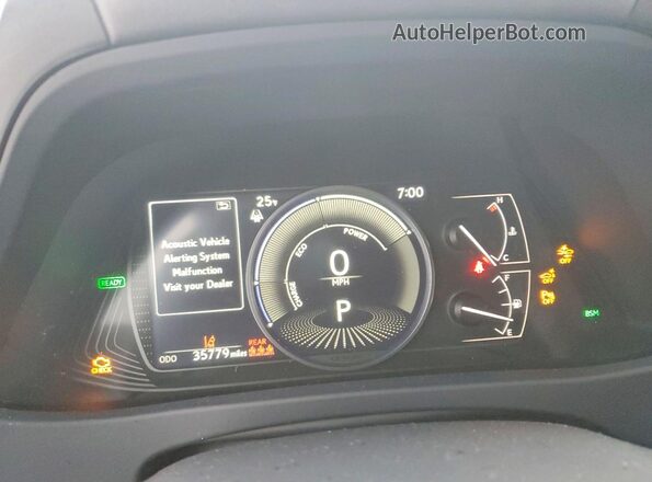JTHP9JBH6R2079932 2024 LEXUS UX Gray ხელსაწყოთა პანელის ხედი