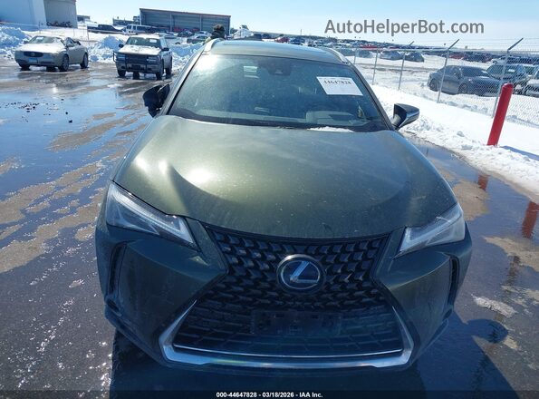 JTHP9JBH9L2027282 2020 LEXUS UX 250H Зеленый Вид панели приборов