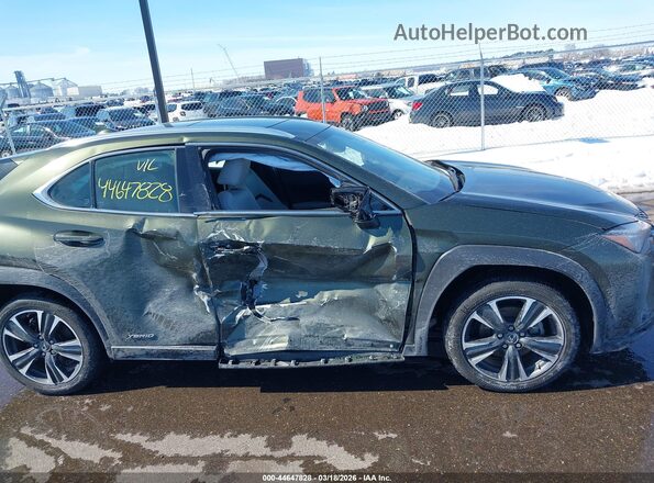 JTHP9JBH9L2027282 2020 LEXUS UX 250H Зеленый Вид щитка приборов