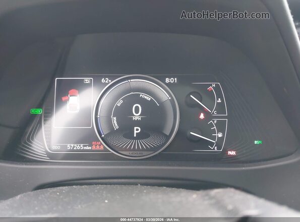 JTHP9JBHXM2040303 2021 LEXUS UX 250H White Հետևի նստատեղերի տեսք