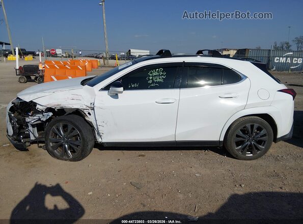 JTHR6JBH8P2139448 2023 LEXUS UX 250H White სალონის 360-გრადუსიანი ხედი