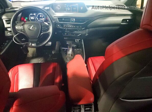 JTHR9JBH2M2051322 2021 LEXUS UX Blue Dashboard view