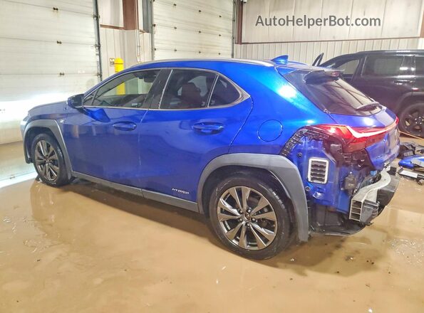 JTHR9JBH2M2051322 2021 LEXUS UX Blue Rear left