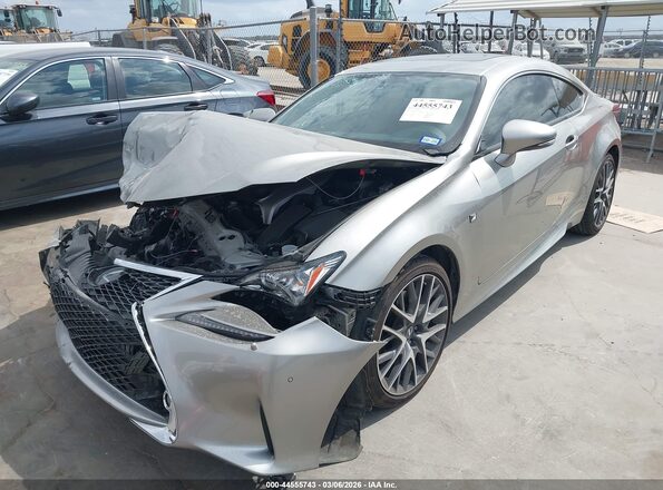JTHSE5BC6H5008339 2017 LEXUS RC 350 Silver Front left