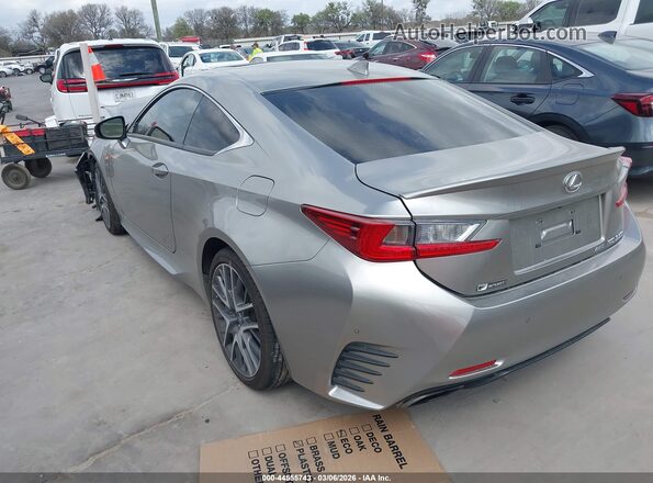 JTHSE5BC6H5008339 2017 LEXUS RC 350 Silver Rear left