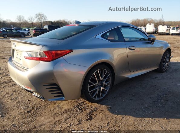 JTHSM5BC6G5000727 2016 LEXUS RC 300 Silver Tył prawy