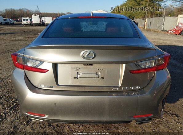 JTHSM5BC6G5000727 2016 LEXUS RC 300 Silver 