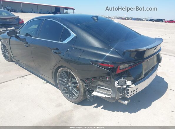 JTHSZ1B26N5052308 2022 LEXUS IS 350 Black Հետևի ձախ