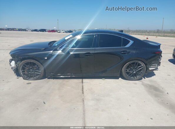 JTHSZ1B26N5052308 2022 LEXUS IS 350 Black Սալոնի 360 աստիճան տեսք