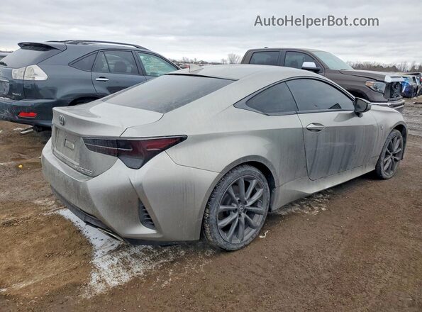 JTHSZ5BC3K5009797 2019 LEXUS RC Желто-коричневый Задняя правая четверть