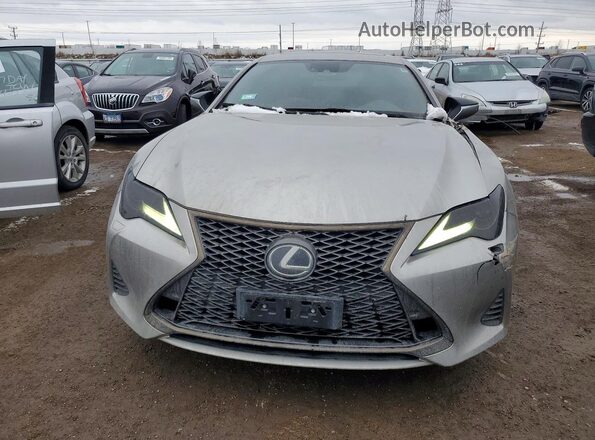 JTHSZ5BC3K5009797 2019 LEXUS RC Желто-коричневый Вид спереди
