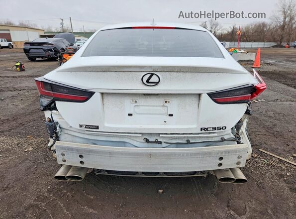 JTHSZ5BC6K5009129 2019 LEXUS RC Белый Вид сзади